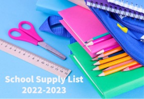  School Supply List